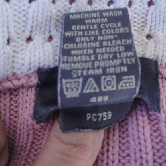 Van Heusen Quarter Zip Knit Sweater Women's Size XL - Picture 9 of 10